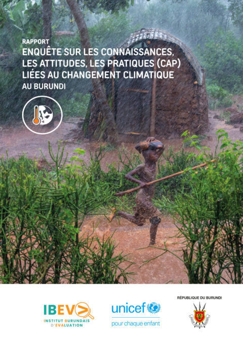 Rapport CAP Climat Burundi