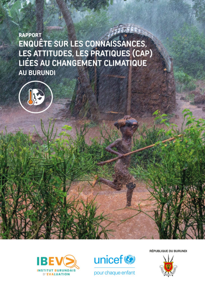 Rapport CAP Climat Burundi